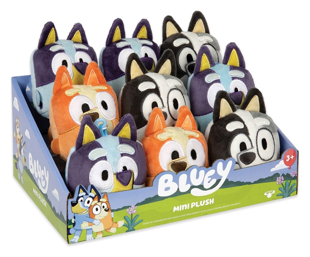 Bluey présentoir mini-peluches (9)