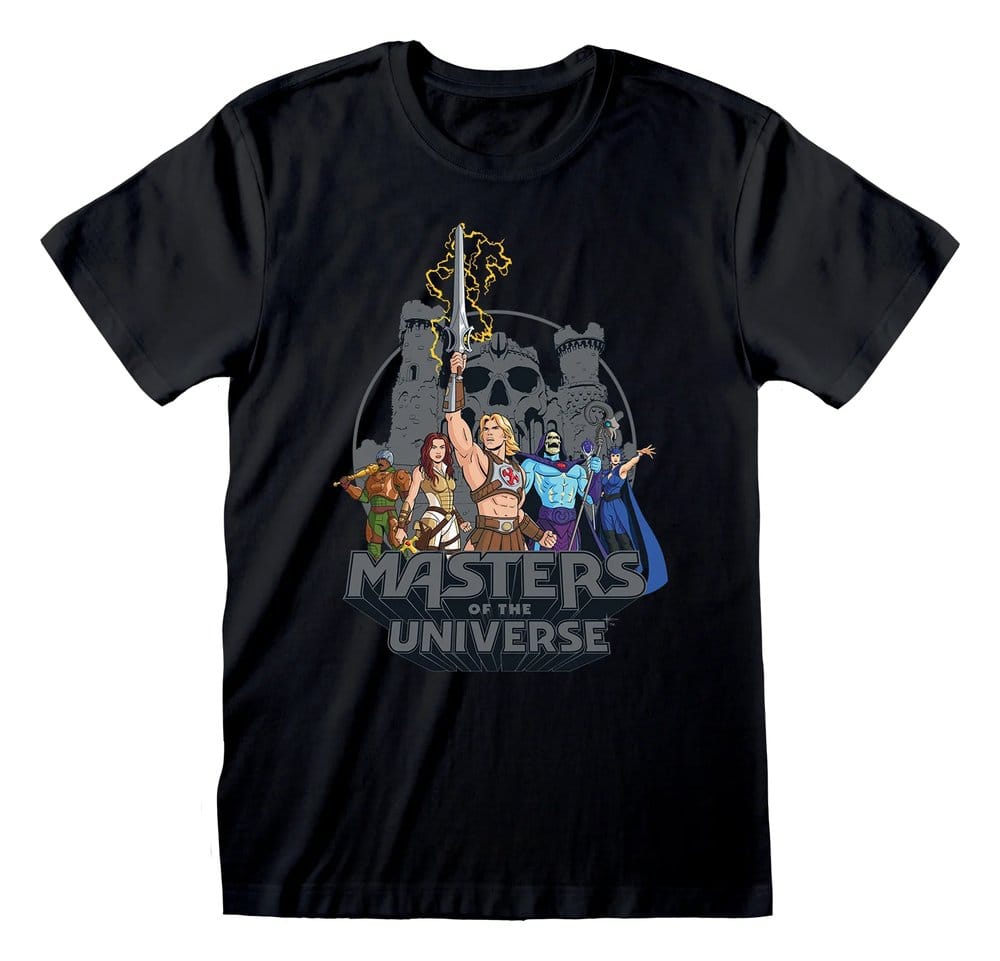 Masters of the Universe (2026 Movie) T-Shirt Group Pose (XL)