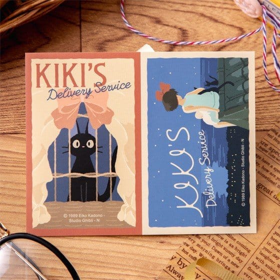 Kiki la petite sorcière autocollants Kiki & Jiji Retro