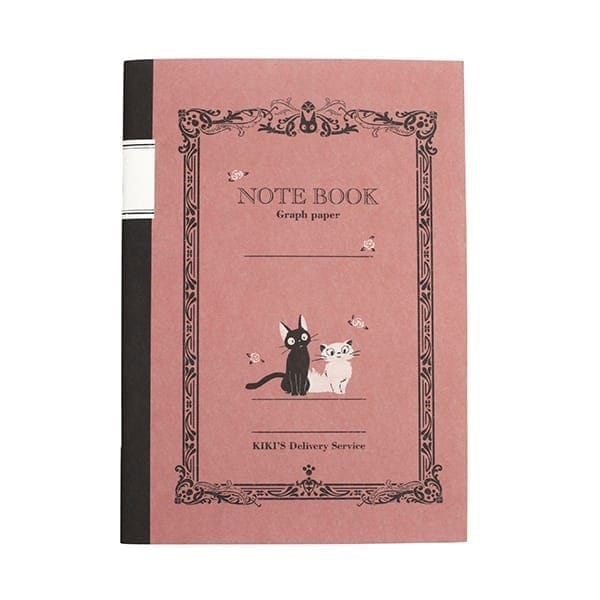 Kiki la petite sorcière carnet de notes rétro Jiji Red