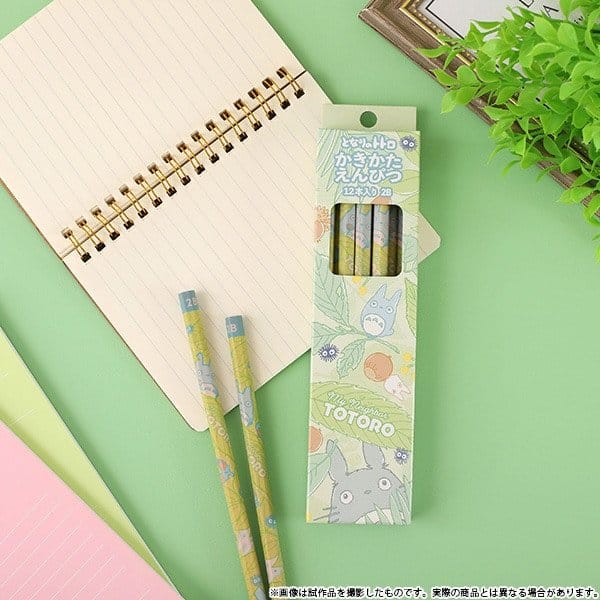 Mon voisin Totoro pack 12 crayons Forest 2B
