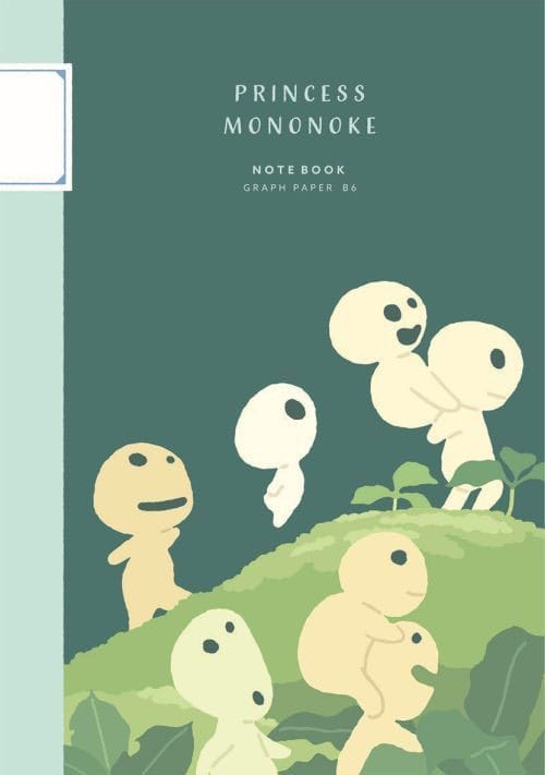 Princesse Mononoké carnet de notes Kodama