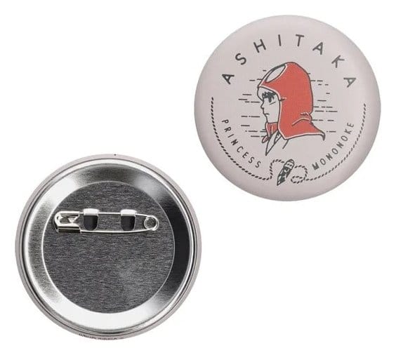 Princesse Mononoké assortiment boîte-mystère badges Vintage 6 cm (10)