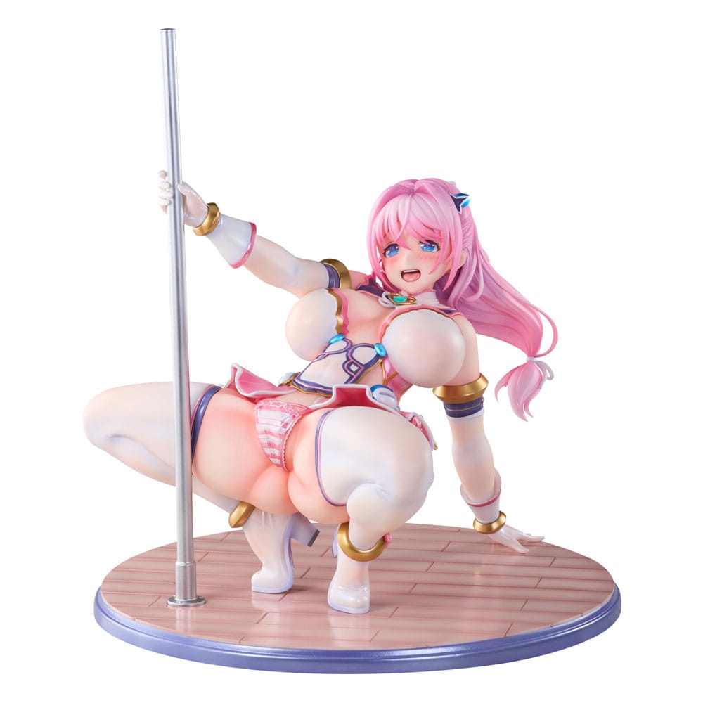 Pet angel cheerly pink statuette PVC 1/4 Momoka Sakuraba 31 cm
