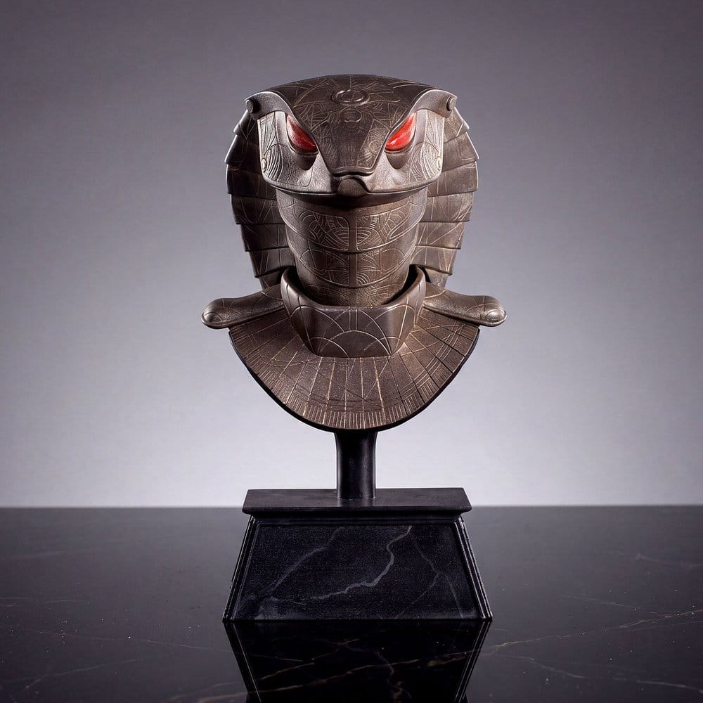 Stargate Desktop Replica réplique de casque Serpent Guard Helmet Apophis 15 cm