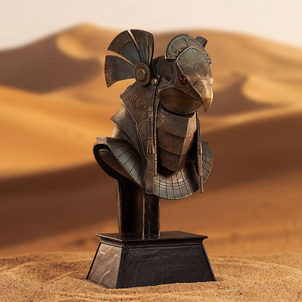 Stargate Desktop Replica réplique de casque Horus Guard Helmet 15 cm