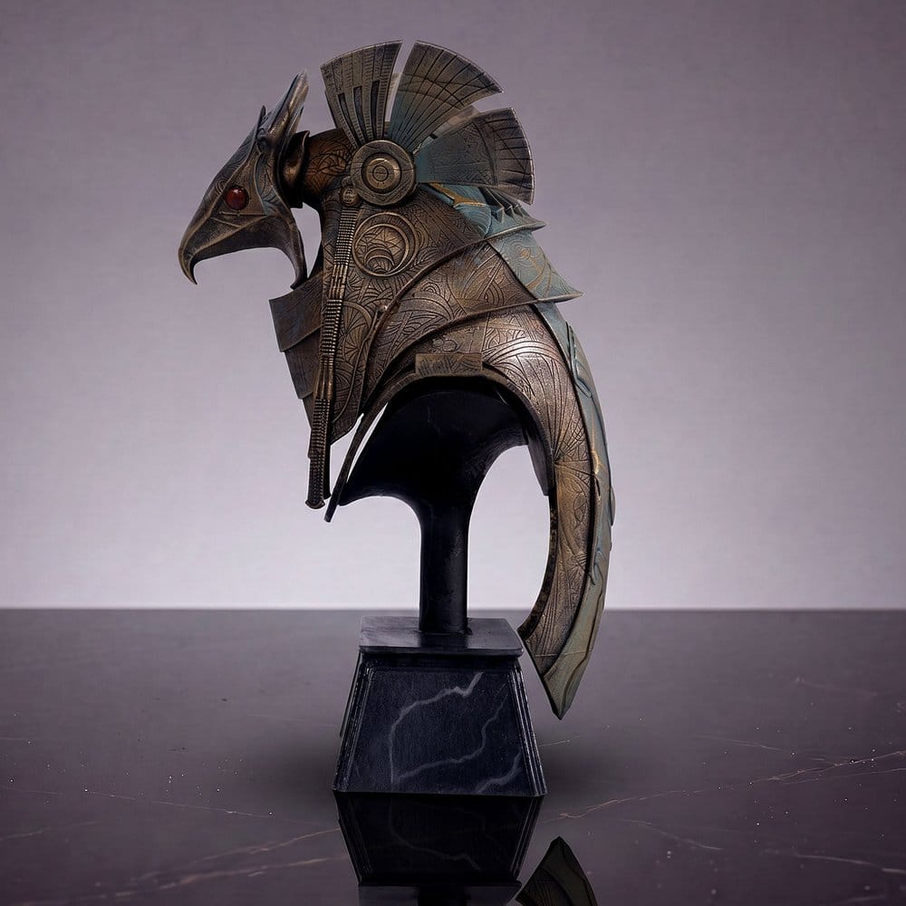 Stargate Desktop Replica réplique de casque Horus Guard Helmet 15 cm