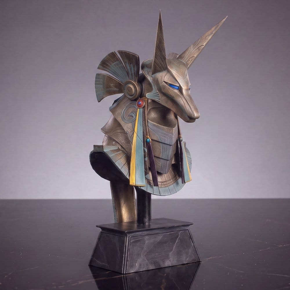 Stargate Desktop Replica réplique de casque Jackal Guard Helmet Anubis 15 cm
