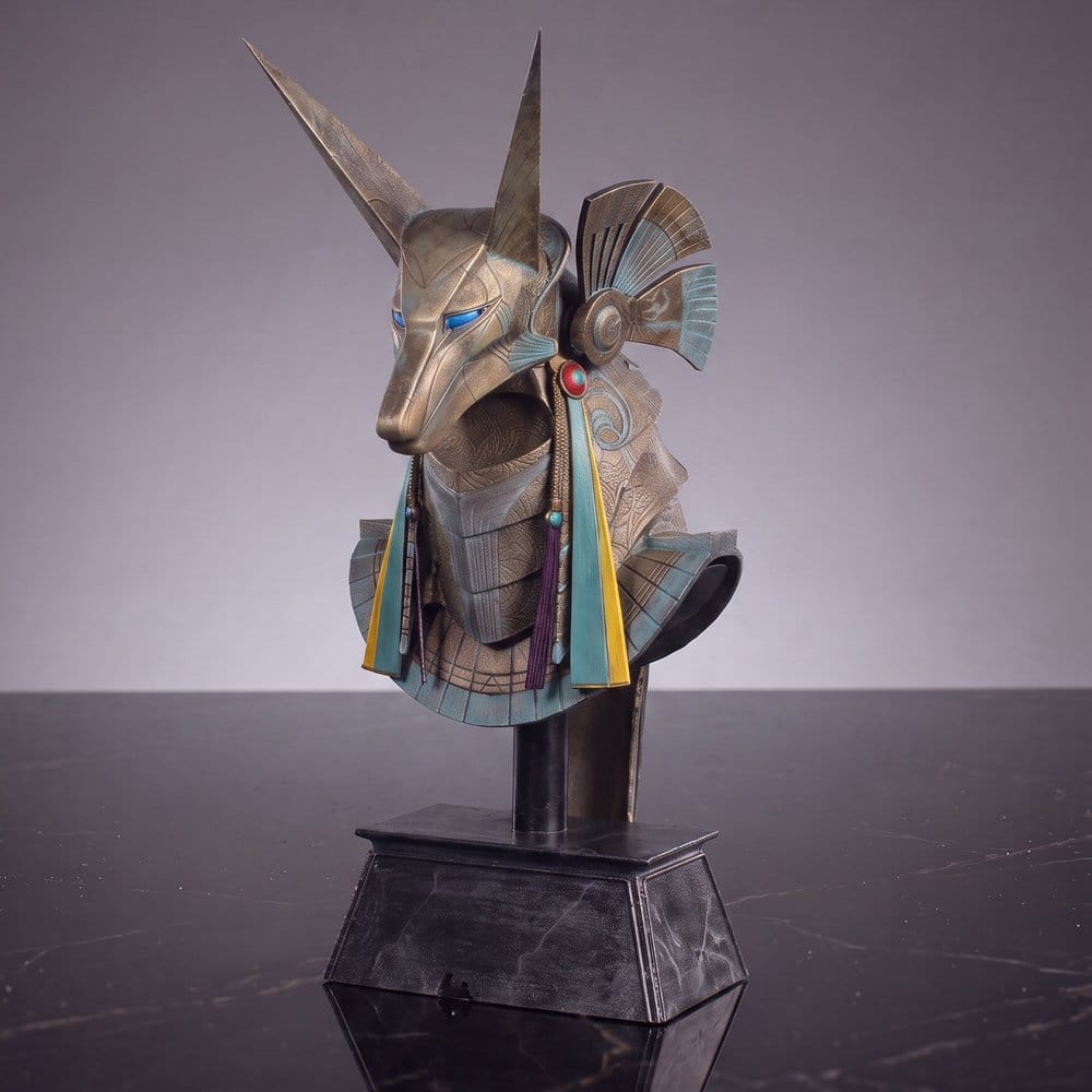 Stargate Desktop Replica réplique de casque Jackal Guard Helmet Anubis 15 cm