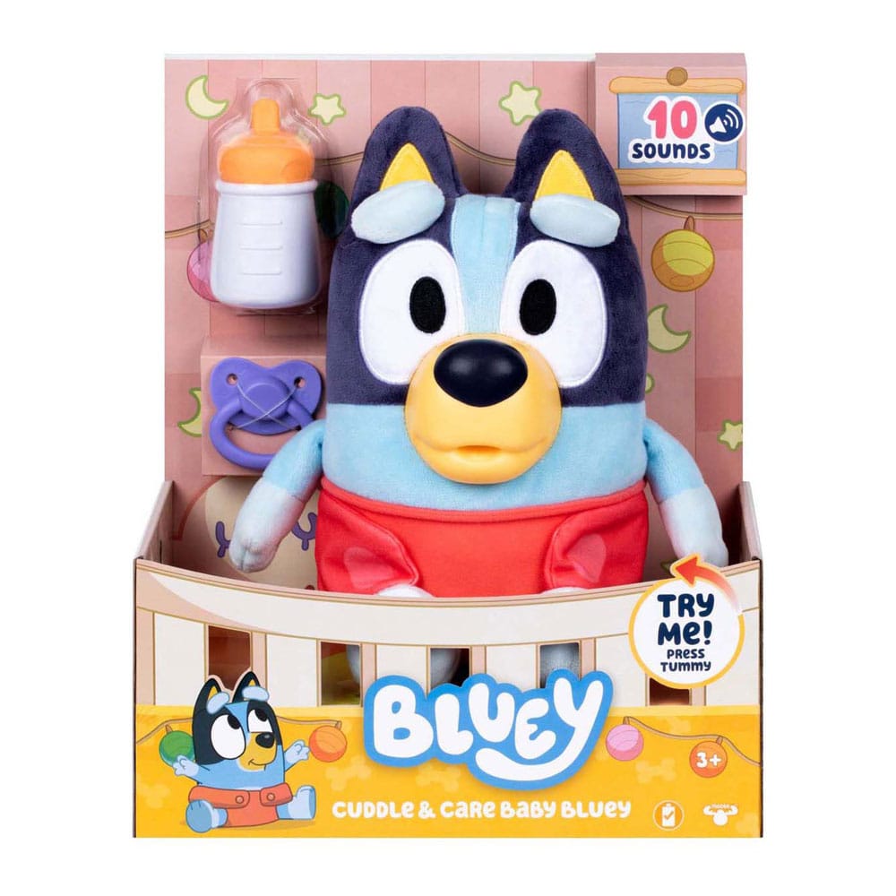 Bluey Interactif Peluche Baby Bluey 30 cm