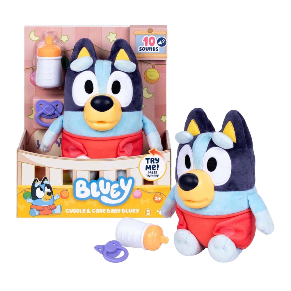 Bluey Interactif Peluche Baby Bluey 30 cm
