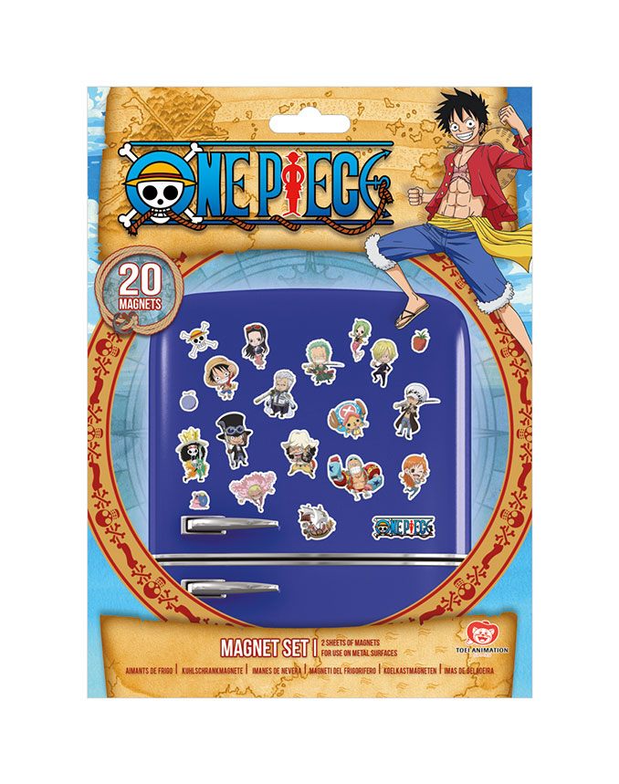 One Piece pack aimants Chibi