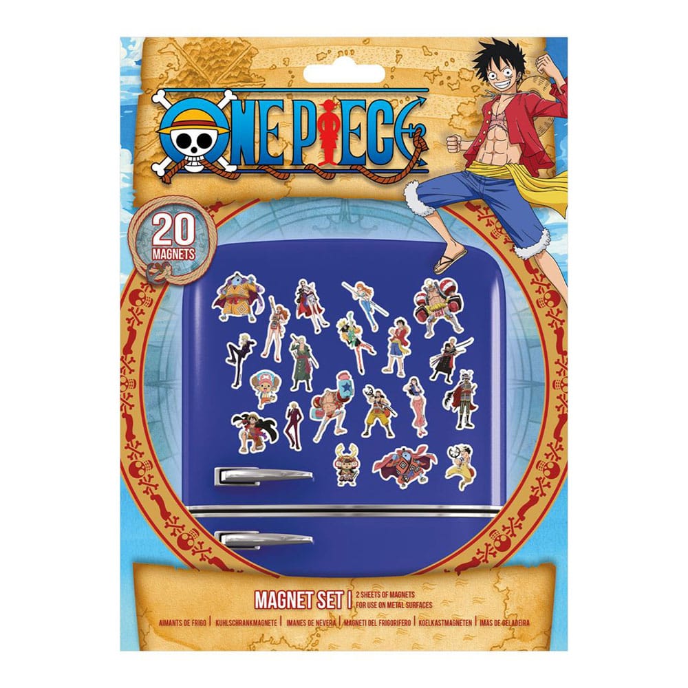 One Piece pack aimants The Great Pirate Era