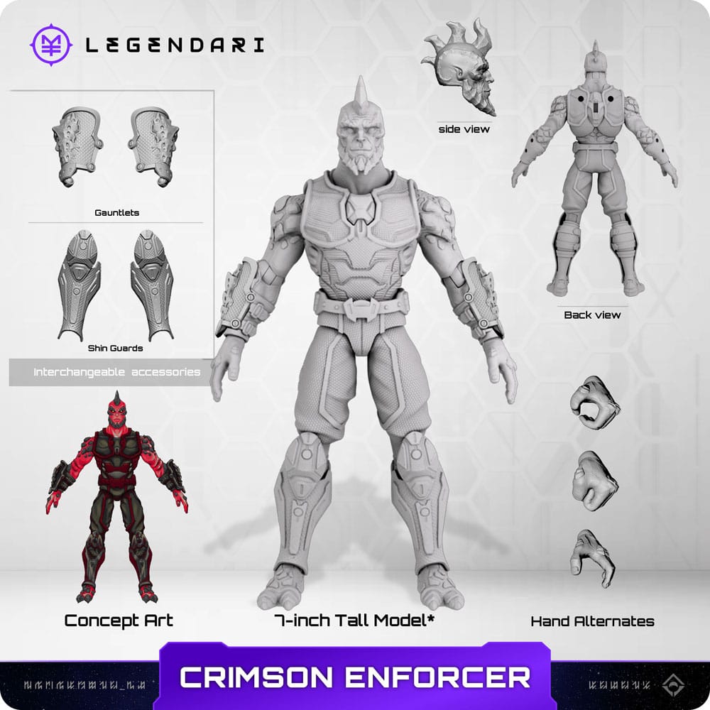 Legendari figurine 1/10 Crimson Enforcer 18 cm