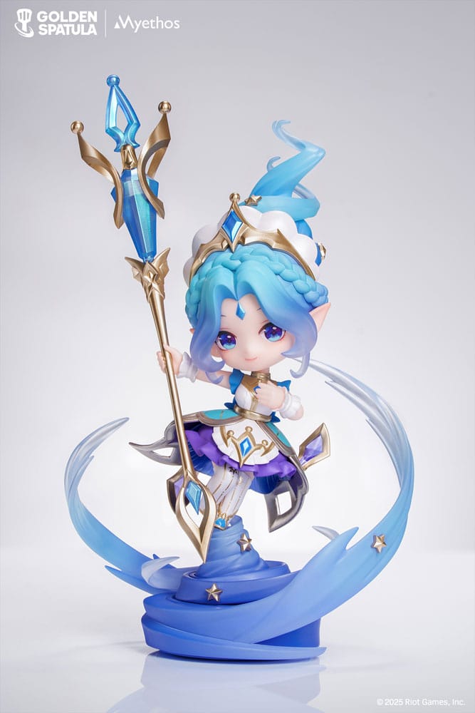 Golden Spatula statuette PVC Prestige Perfume Gem Chibi Janna Figure 17 cm