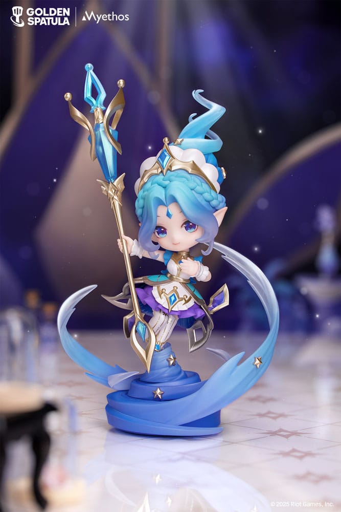 Golden Spatula statuette PVC Prestige Perfume Gem Chibi Janna Figure 17 cm