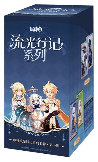 Genshin Impact Jeu de Cartes à Collectionner Journey of Light Blind Box Display (18) *Version Chinoise*