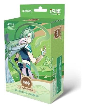 Genshin Impact Jeu de Cartes à Collectionner - Pre-Build Starter Deck 06 - Baizhu - Series 2 *Version Chinoise*