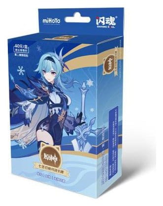 Genshin Impact Jeu de Cartes à Collectionner - Pre-Build Starter Deck 07 - Eula - Series 2 *Version Chinoise*