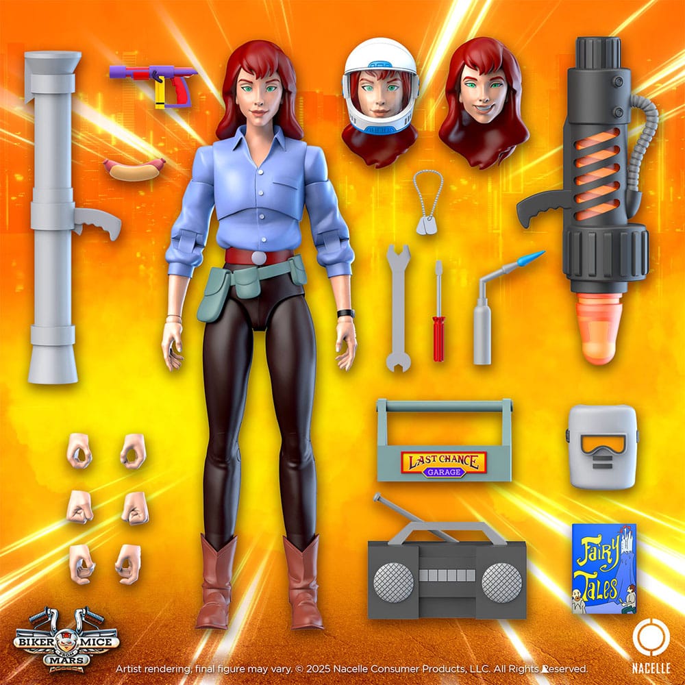 Les Motards de l'espace figurine Charley 23 cm