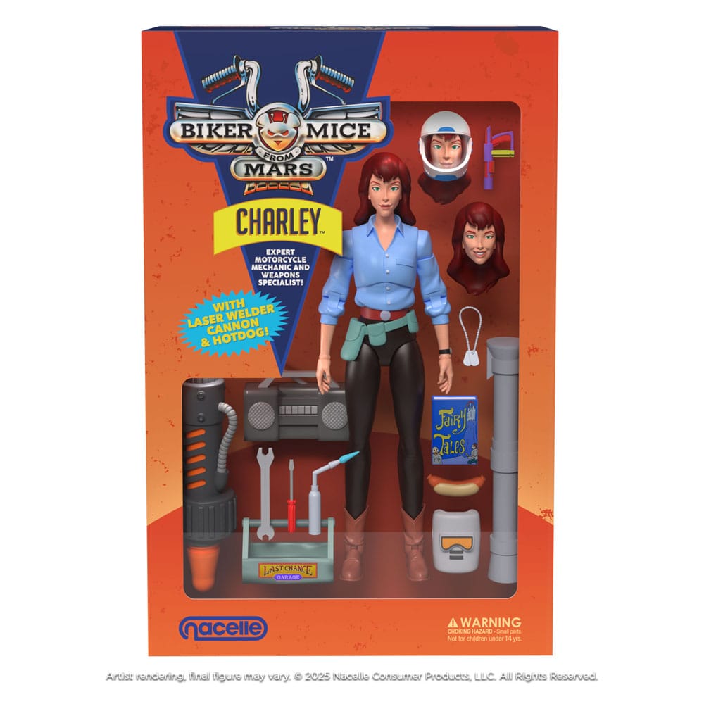 Les Motards de l'espace figurine Charley 23 cm