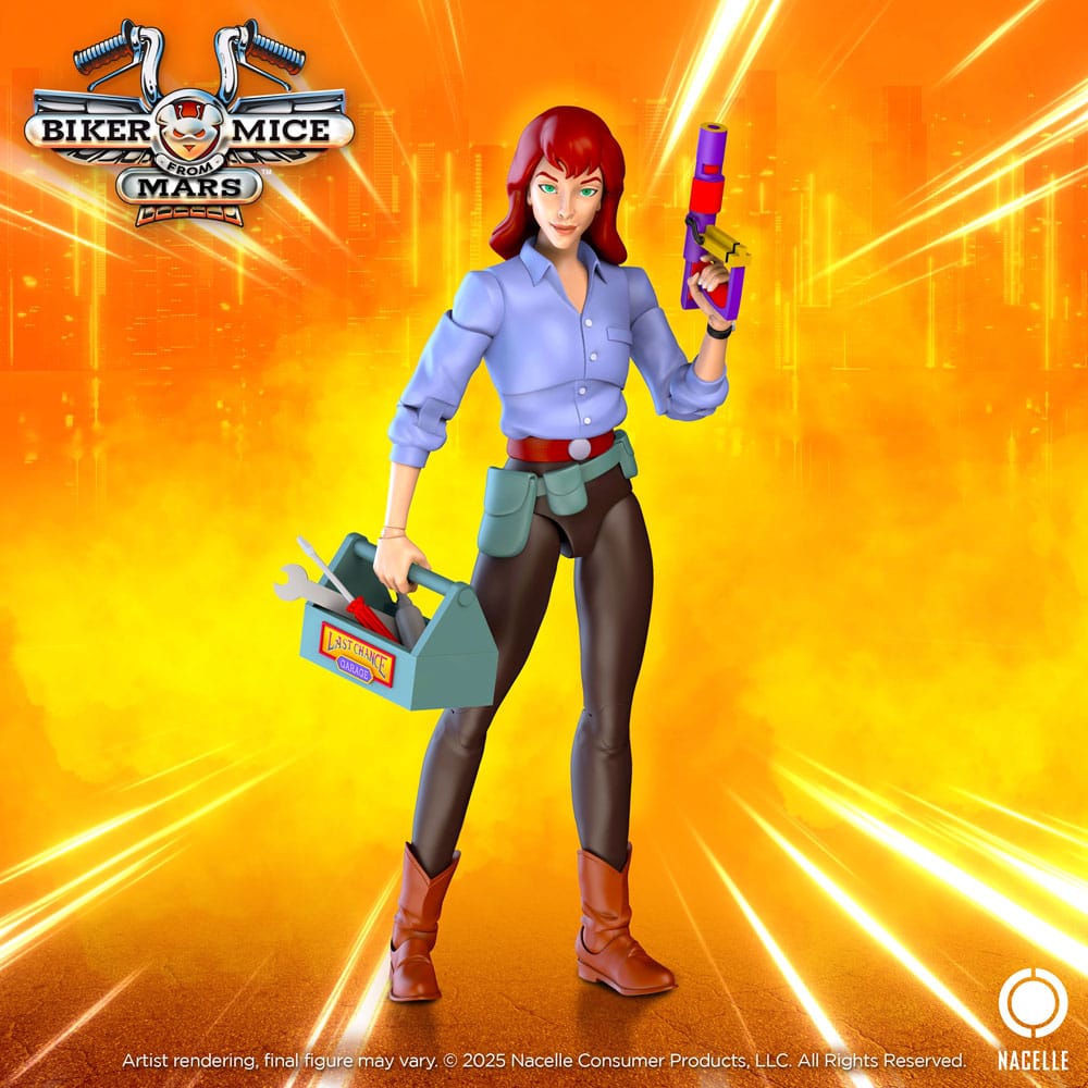 Les Motards de l'espace figurine Charley 23 cm