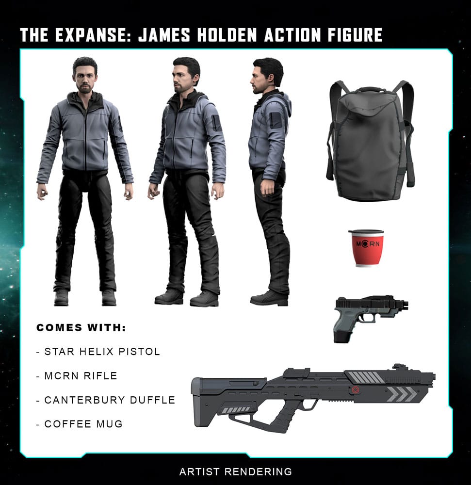 The Expanse figurine James Holden 20 cm