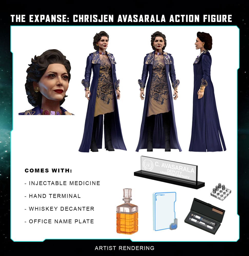 The Expanse figurine Chrisjen Avasarala 20 cm