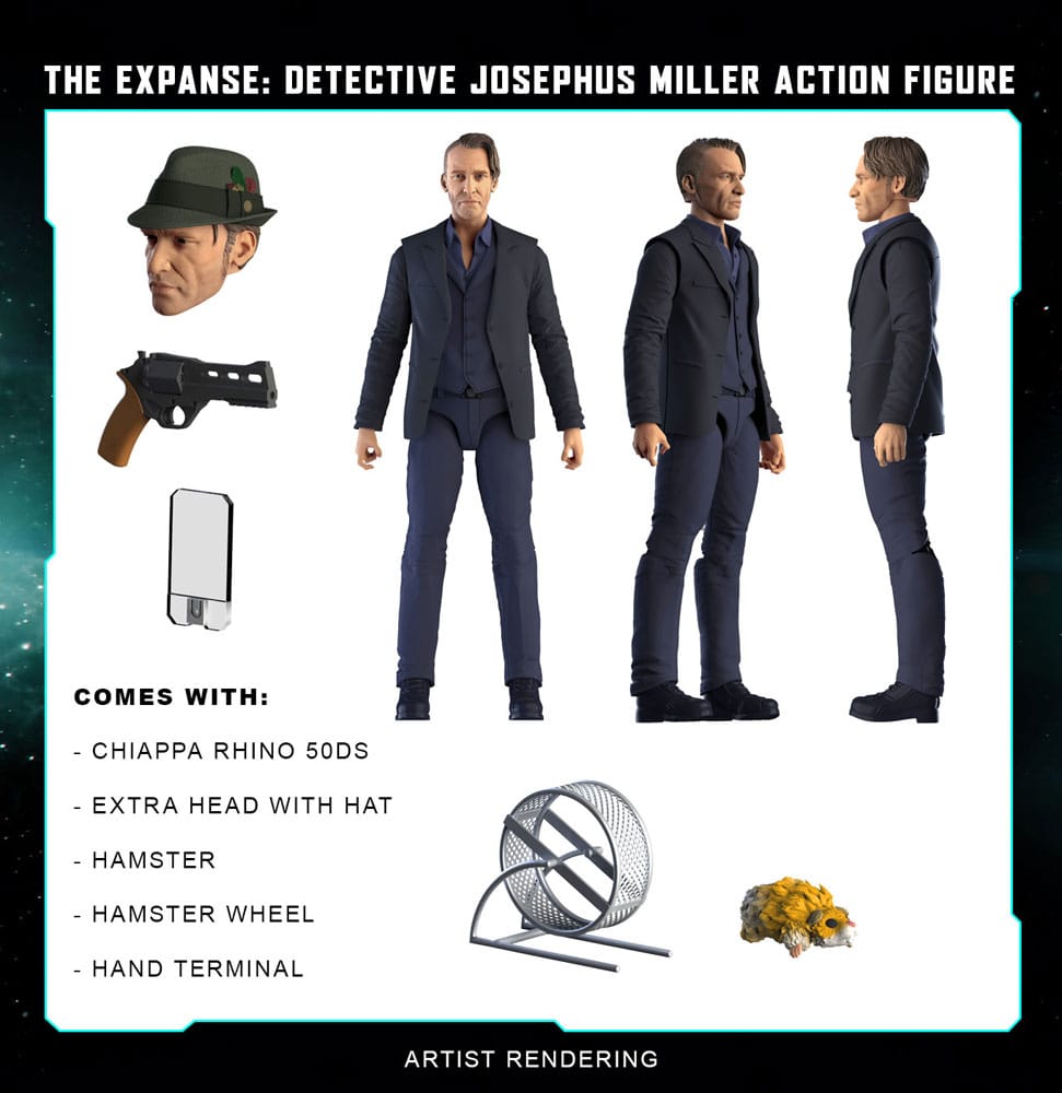 The Expanse figurine Detective Josephus Miller 20 cm