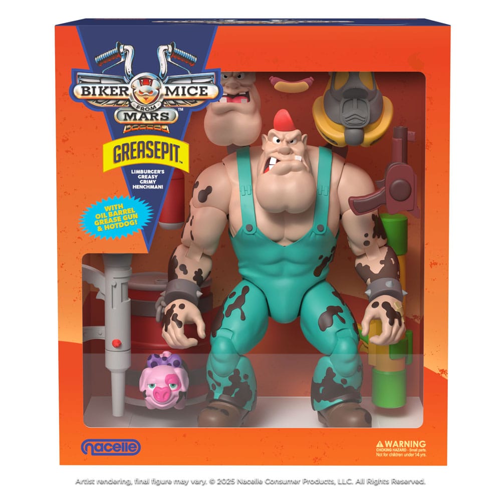 Les Motards de l'espace figurine Greasepit 18 cm