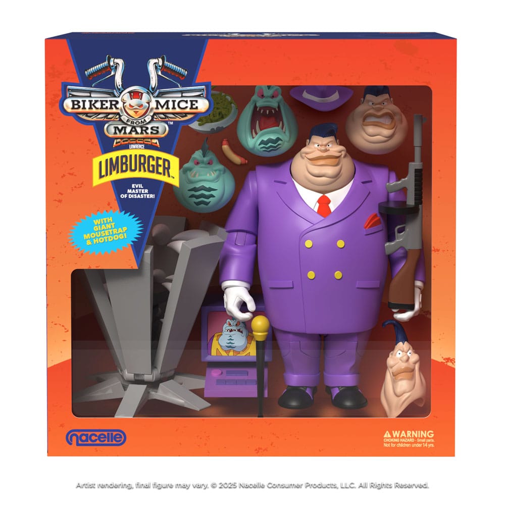 Les Motards de l'espace figurine Limburger 23 cm