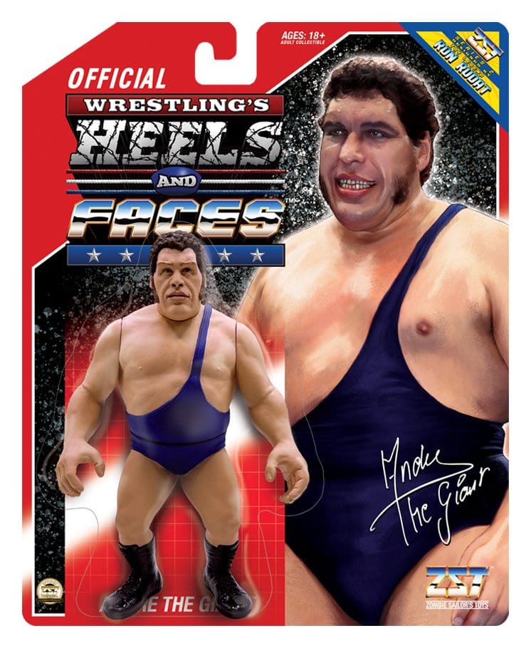 Zombie Sailor's Toys figurine Andre the Giant with blue strap 11 cm