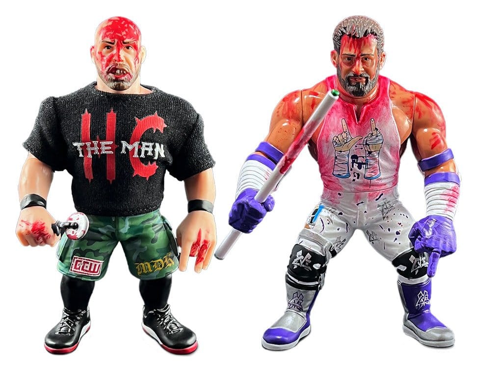 Zombie Sailor's Toys figurines pack de 2 Nick Gage vs. Matt Cardona 11 cm