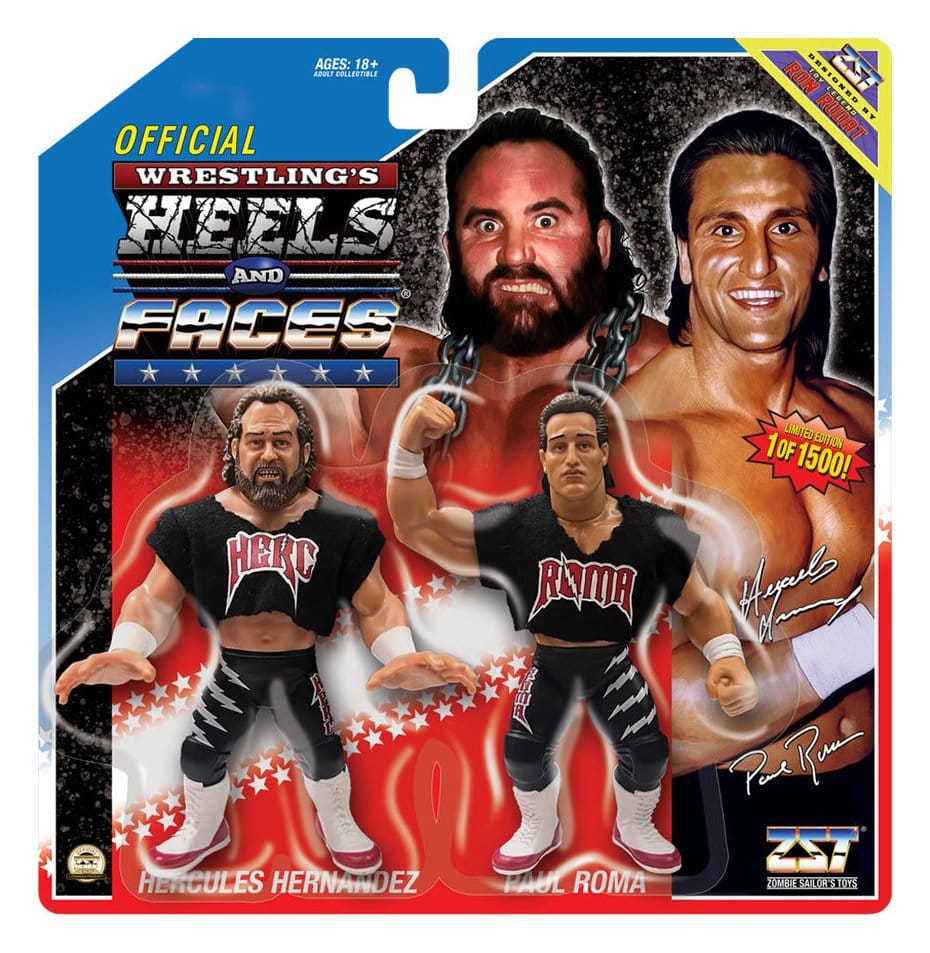 Zombie Sailor's Toys figurines pack de 2 Black Gear Hercules and Paul Roma 11 cm