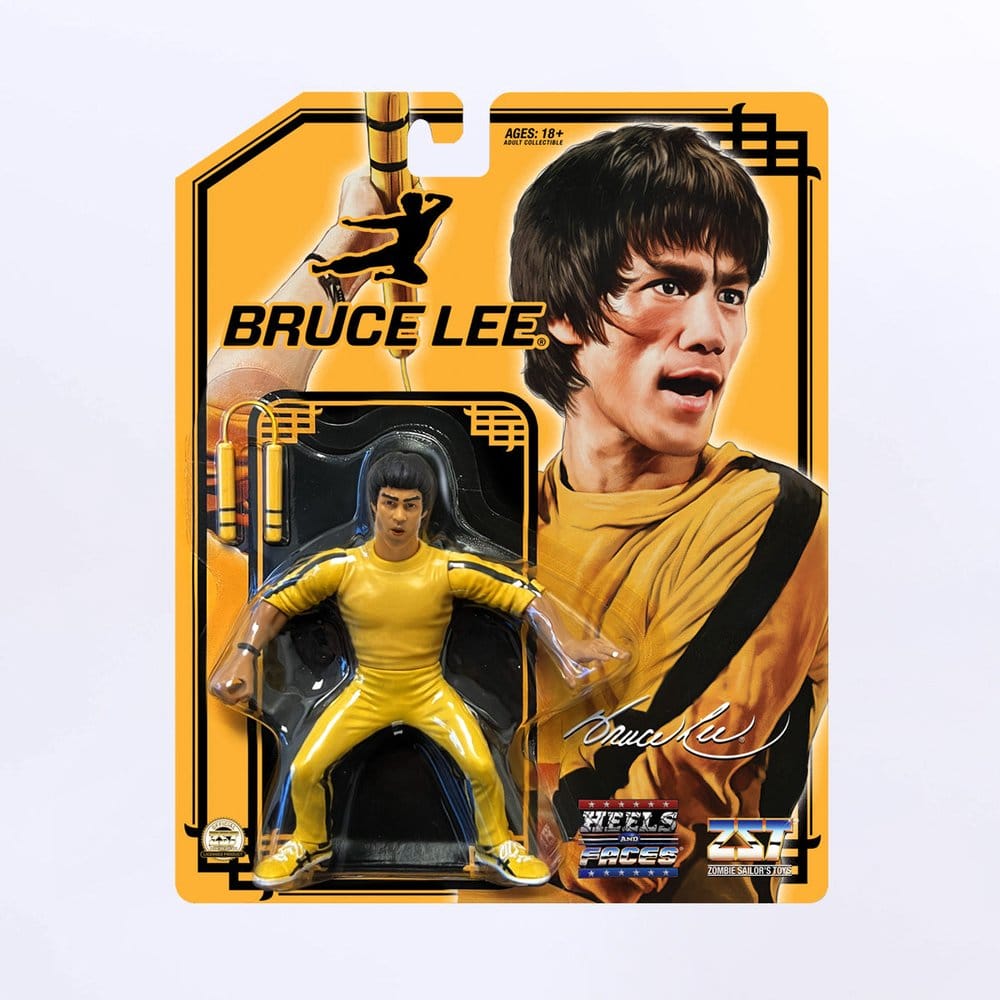 Bruce Lee Zombie Sailor's Toys figurine Yellow Tracksuit 11 cm