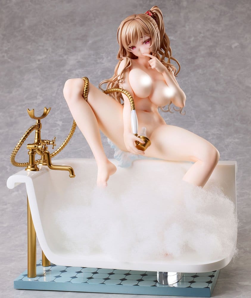 Original Character figurine PVC Girl in the Bath Illustration by Ponzu 26 cm