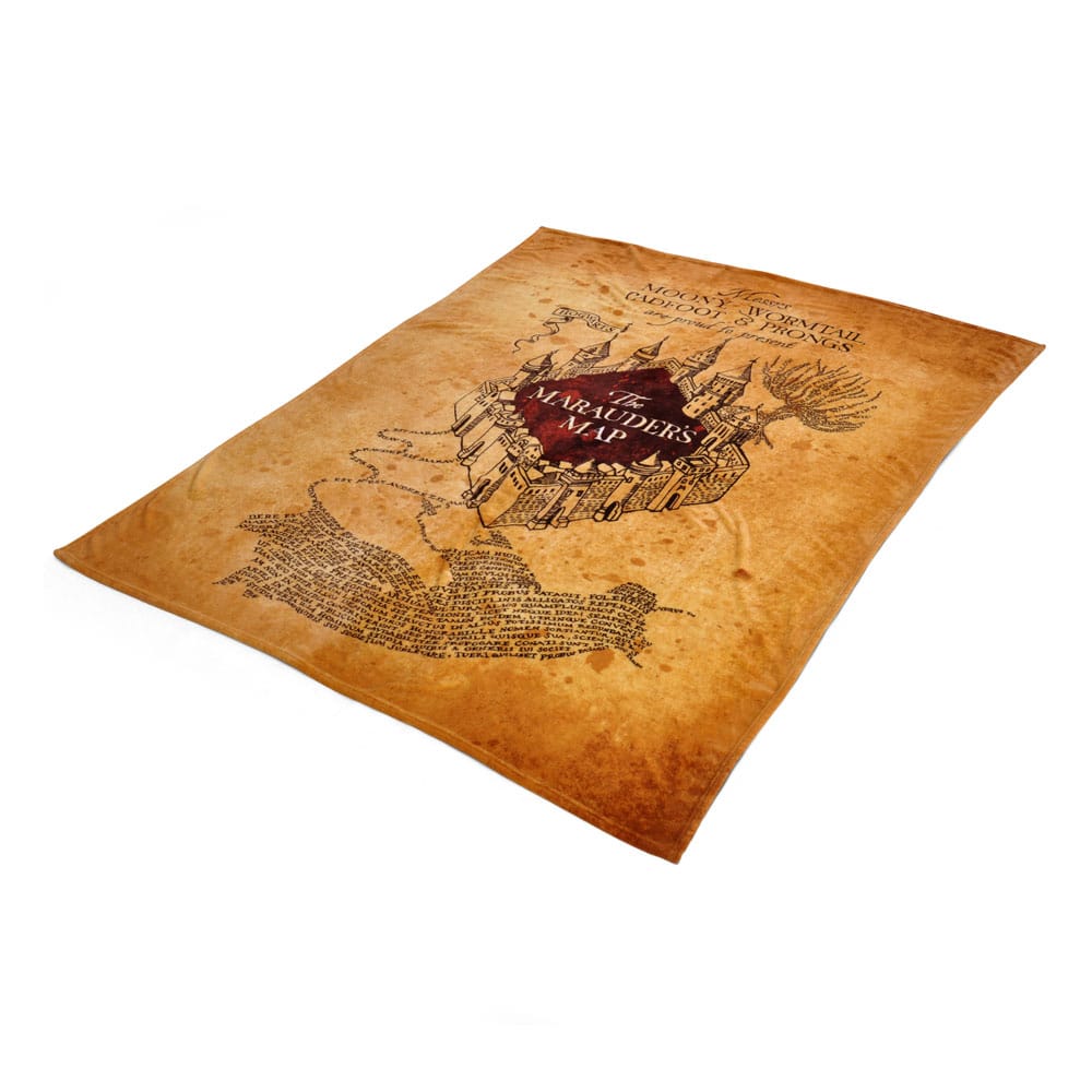 Harry Potter Couverture douillette Marauder´s Map 180 x 200 cm