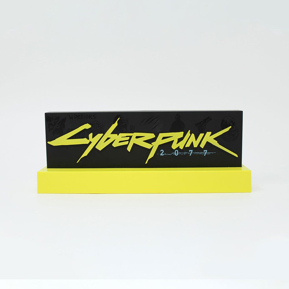 Cyberpunk 2077 lampe LED Logo 22 cm