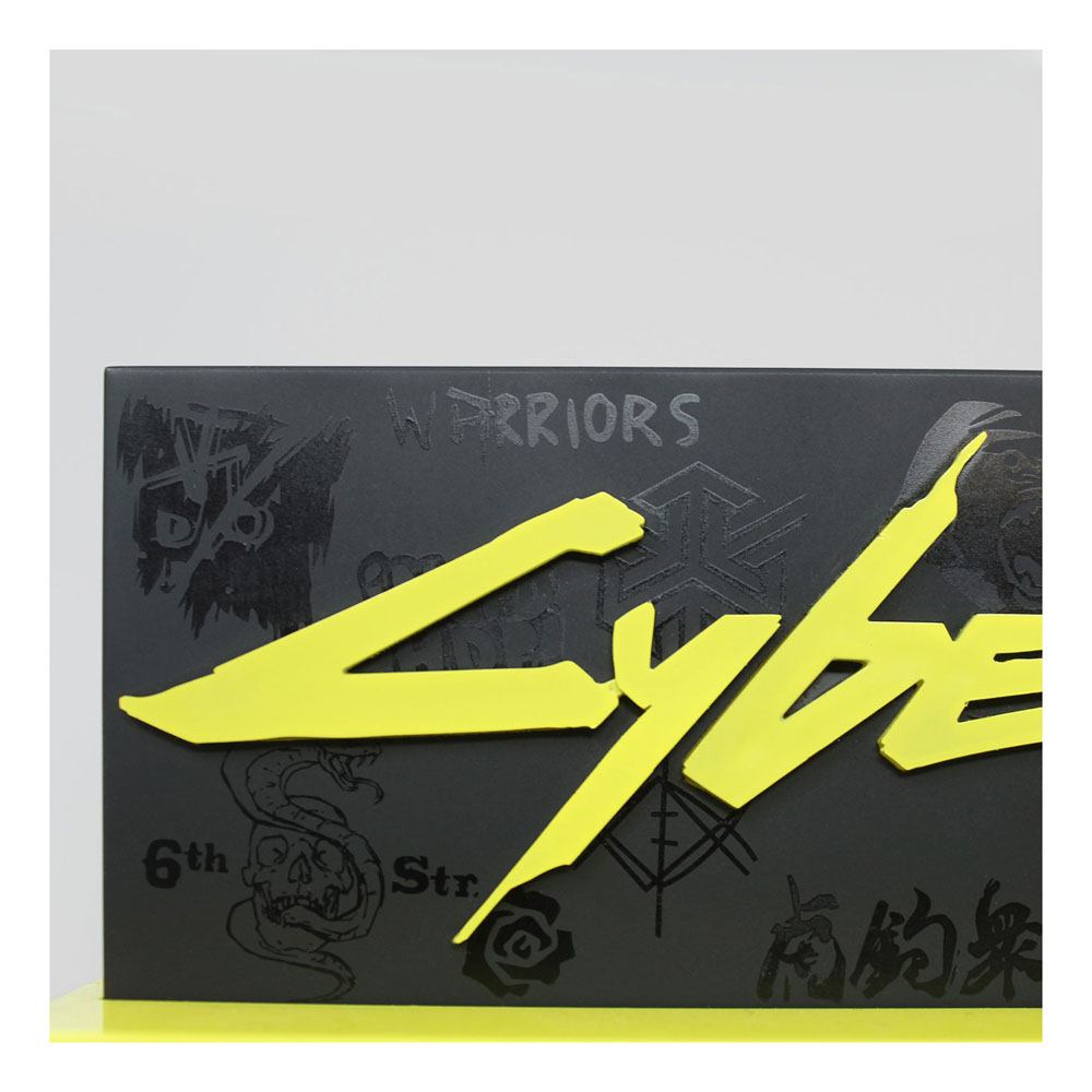 Cyberpunk 2077 lampe LED Logo 22 cm