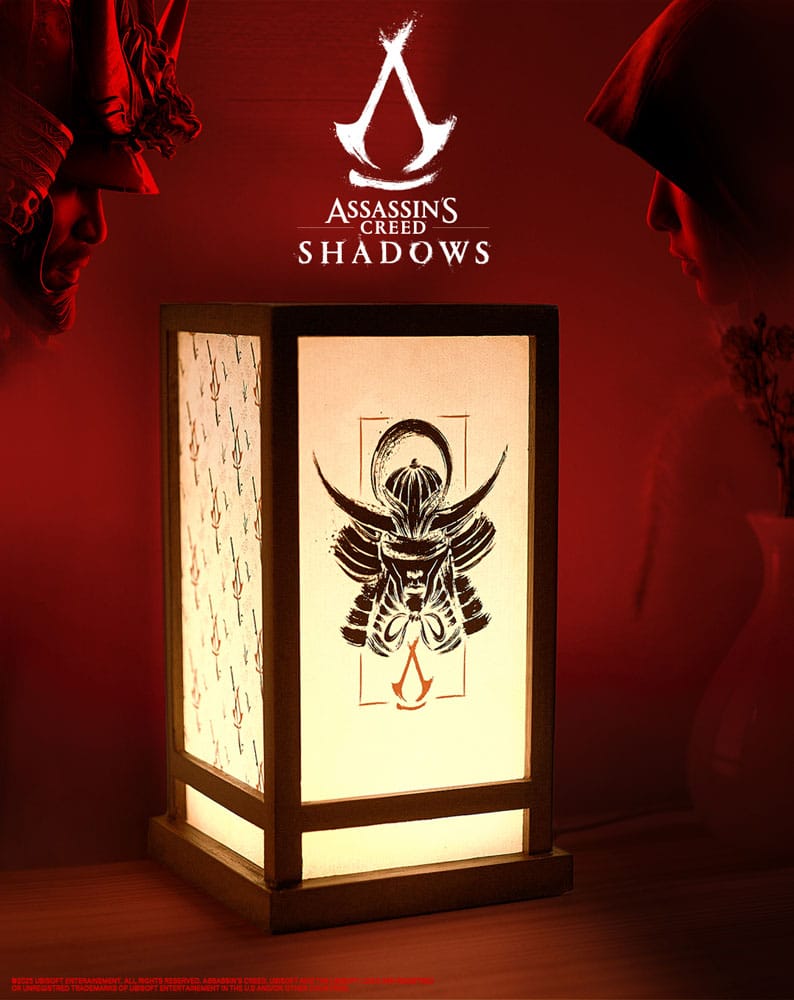 Assassin's Creed Shadows lampe LED Lanterne 25 cm