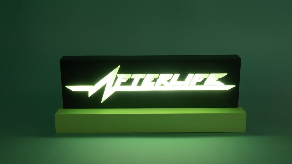 Cyberpunk 2077 Lampe Logo Afterlife 8 cm