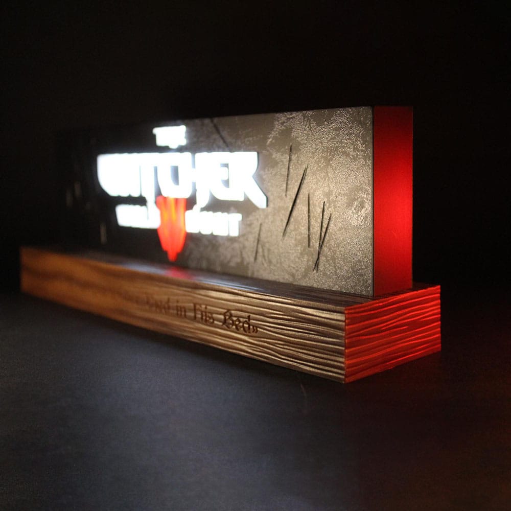 The Witcher lampe LED Wild Hunt Logo 22 cm