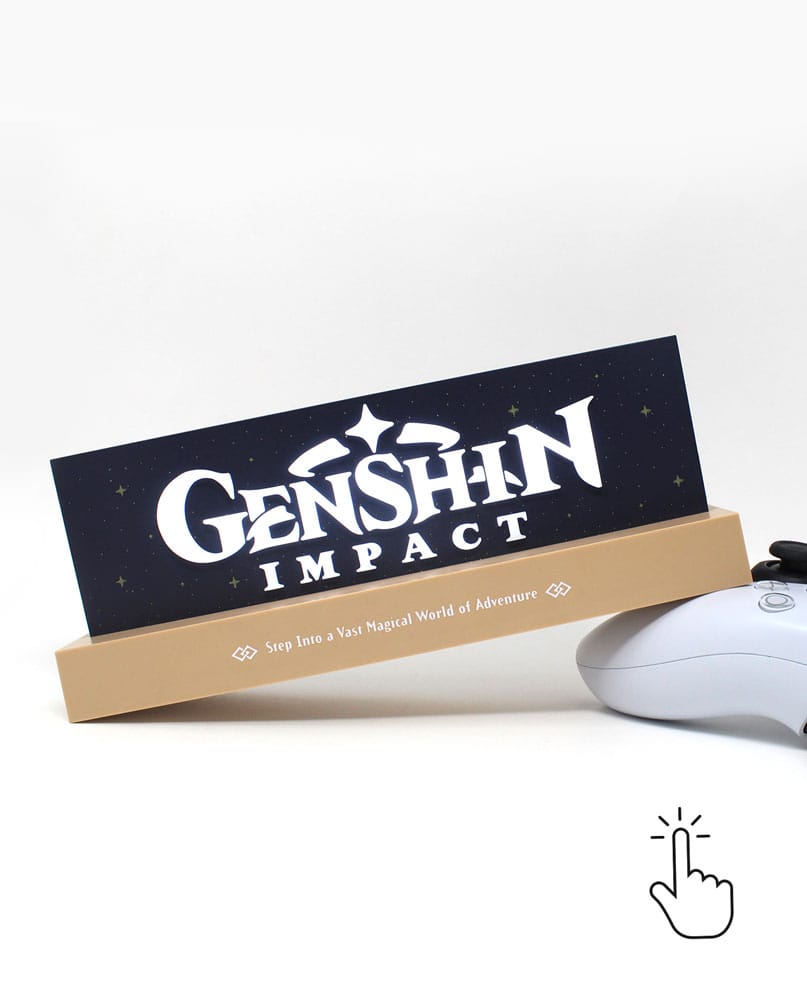 Genshin Impact lampe LED Logo 22 cm