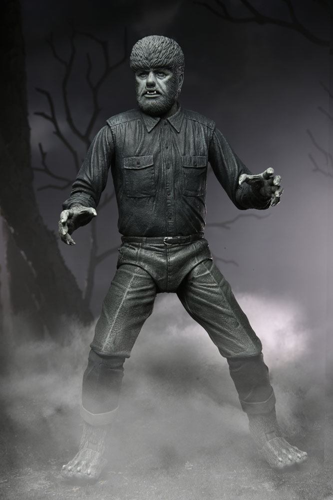 Universal Monsters figurine Ultimate The Wolf Man (Black & White) 18 cm