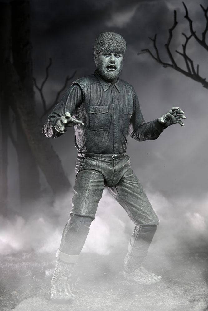 Universal Monsters figurine Ultimate The Wolf Man (Black & White) 18 cm