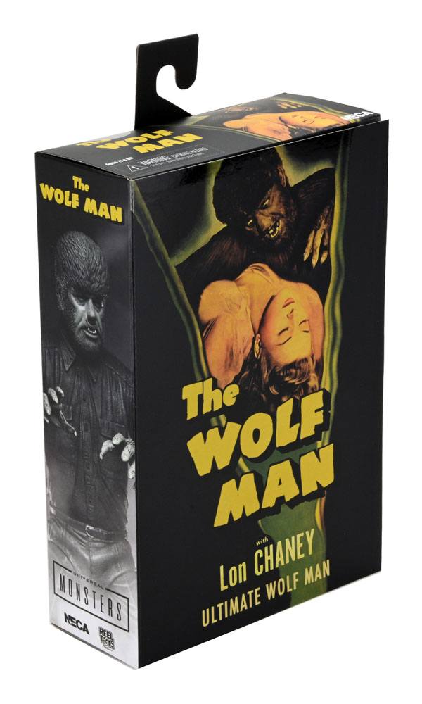 Universal Monsters figurine Ultimate The Wolf Man (Black & White) 18 cm