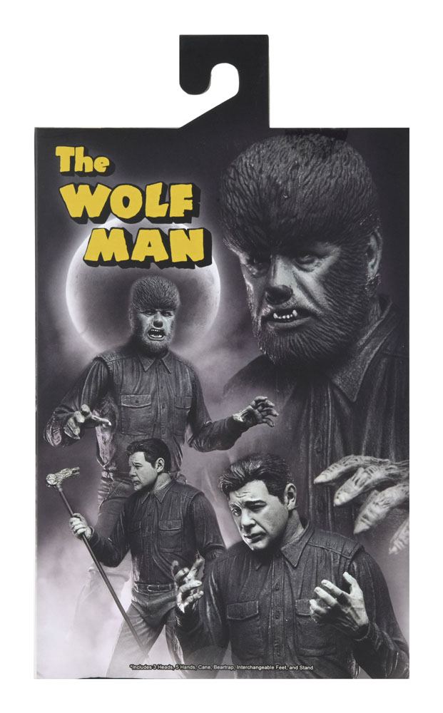 Universal Monsters figurine Ultimate The Wolf Man (Black & White) 18 cm