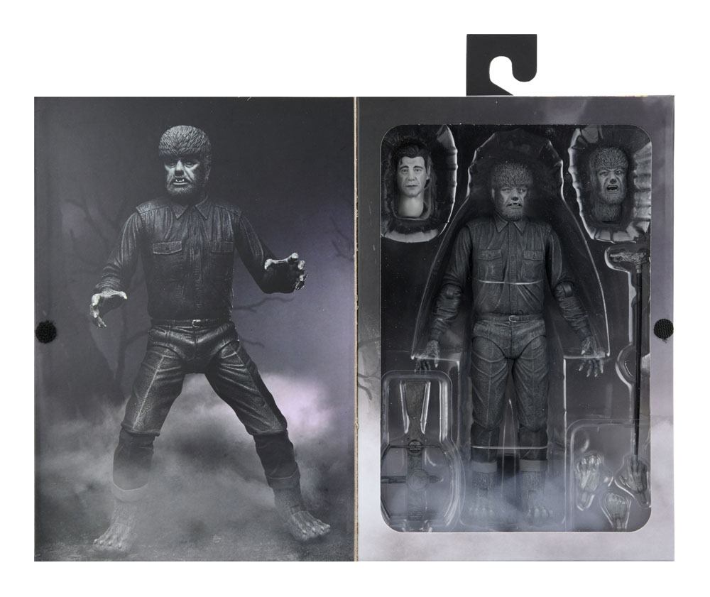 Universal Monsters figurine Ultimate The Wolf Man (Black & White) 18 cm