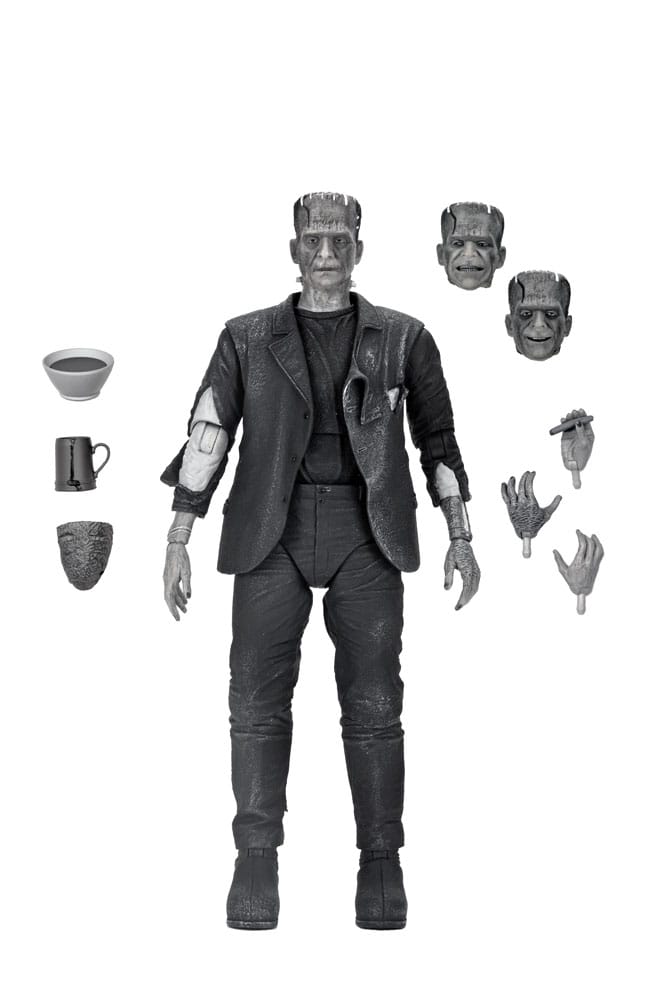 Universal Monsters figurine Ultimate Frankenstein's Monster (Bride of Frankenstein) (B&W) 18 cm