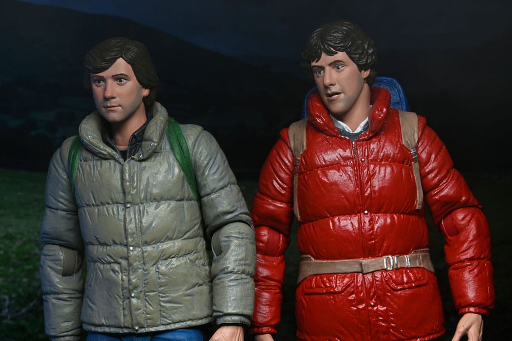 Le Loup-garou de Londres 2 pack figurines Jack & David 18 cm